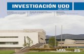 Áreas de Investigación Reportaje Investigación en la UDD ...€¦ · Lugar entre las universidades chilenas en Ranking SIR Año SIR Iber Chile 17º 17º 17 º 16º ...