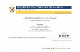 ORIENTACIÓN EDUCATIVA III - Universidad …dgep.uas.edu.mx/programas2018/semestre3/ORIENTACION...Plan de Estudio 2018 Bachillerato General pág. 1UNIVERSIDAD AUTÓNOMA DE SINALOA