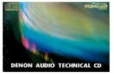 DENON AUDI TECHNICAO CD L - cieri.net audio/Test Discs/CD Test Disc - Den… · cal excerpts are take n from digital PCM recordings made by Deno inn Europe, usin g Brüe &l Kjaer