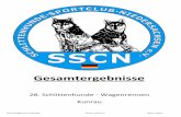 Gesamtergebnisse...StNr1 Name Verein Rasse Zeit1 Schlittenhunde Sportclub Niedersachsen e.V. 28. Schlittenhunde - Wagenrennen Kunrau StNr2 Zeit2 Zeit km/h DR-O Wagen 9+ - Hunde >>