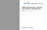MICROWAVE OVEN SERVICE MANUAL - BGH Direct• The micom controller controls the ON-OFF time of relay 2 by the applied signal to vary the average output power of microwave oven as POWER