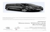 Nouveau TRAVELLER BUSINESS - Forum-Peugeot.com · PEUGEOT 16E TARIFS, ÉQUIPEMENTS ET CARACTÉRISTIQUES TECHNIQUES applicables au 3 octobre 2016 V3.0 Peugeot a édité ce guide pour