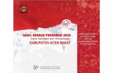 Ranub Sigapu - Statistics Indonesia4 Gambaran Umum Penduduk Aceh Barat Berdasarkan hasil pencacahan Sensus Penduduk 2010, jumlah penduduk Kabupaten Aceh Barat adalah 172.896 orang,