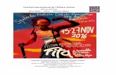 Festival International de Théâtre-Action 8ème …Festival International de Théâtre-Action 8ème édition Grenoble – Isère – Rhône-Alpes Organisé en biennale par la compagnie
