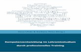 Gesa Uhde & Barbara Thies (Hrsg.) - TU Braunschweig · 2019-03-01 · Kompetenzentwicklung im Lehramtsstudium durch professionelles Training Gesa Uhde & Barbara Thies (Hrsg.)