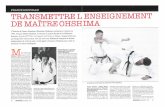 chennevierescoc.weebly.com · 2018-09-10 · FRANCE SHOTOKAN TRANSMETTRE L DE OHSHIMA L'histoire de France Shotokan (Shotokan Ohshima) commence vrannent en 1962, lot-sque Maitre Ohshima,