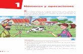 Números y operaciones - BlinkLearning · 2020-03-29 · 4 5 1 Números y operaciones R osa y Julián tienen en su granja ciento veinte vacas, ochenta de leche y el resto de engorde.