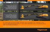 EL 855E - Tigercat · 2019-10-02 · compartimentados, que separan el motor de las bombas hidráulicas y las válvulas. POTENCIA Y ACCESO SISTEMA DE ENFRIAMIENTO EFICIENTE DE ALTA