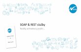 SOAP & REST službyzacek/infs2/SoapRest.pdf · 2018-03-20 · Microservices Architecture –výhody/nevýhody Jednotlivé službymohou být vyvíjeny v různých technologiích Interface