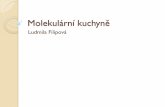 Prezentace aplikace PowerPointfyzsem.fjfi.cvut.cz/2015-2016/Zima15/doprovod/molkuch.pdf · Historie Modernistická kuchyně, kulinářská fyzika, experimentální kuchyně Název