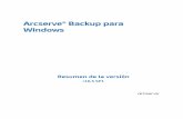 Arcserve® Backup para Windowsdocumentation.arcserve.com/Arcserve-Backup/Available/R16... · 2014-12-25 · Opción Enterprise para SAP R/3 para Oracle de Arcserve® Backup para Linux