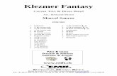 EMR 9062 Klezmer Fantasy BB - Trio Cornet solo€¦ · Cornet Trio & Brass Band Arr.: Bertrand Moren Marcel Saurer EMR 9062 1 1 1 1 1 3 3 1 3 3 1 2 2 2 2 2 Full Score 1st B Cornet