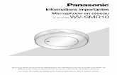 Informations importantes - Panasonic Adobe Reader n’est pas installé sur l’ordinateur personnel, télécharger la plus récente ver-sion de Adobe Reader à partir du site Internet