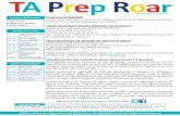 TA Prep Roar · 2018-12-07 · *En la iniciación de RCP y el desfibrilador automático de emergencia (AED) en una situación de emergencia no se requiere ningún papeleo específico*