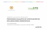 FENERCOM: Jornada sobre ACV y DAP. Marzo 2017 …...c) En la Sección 3.ª, Registro General de Certificaciones, se inscribirán las certificaciones que fomenten la mejora de la calidad