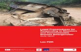 study report · 2012-03-01 · international instruments relevant to disaster and communicable disease emergencies in Laos; 2. Recommend legal and policy measures to minimise legal