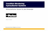 Condition Monitoring hydraulischer Systemefiles.messe.de/abstracts/34109_MDA_Vortrag_Schaub_Parker_Hanni… · Condition Monitoring hydraulischer Systeme Wirtschaftlicher Nutzen für