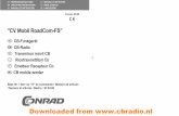 rc-fs manual conrad update030609 - CBradio.nlcbradio.nl/conrad/Manual_Conrad_CV-MOBIL_ROADCOM-FS_de_en_f… · en 6 pin plug 2 Kanaal selectie omhoog [ S] 3 Kanaal selectie omlaag