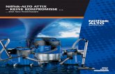 Nilfisk-ALTO ATTIX – KEINE KOMPROMISSE · Nilfisk-ALTO ATTIX 7 Super Saugleistung ohne Kompromisse mit innovativen Ideen. Und das extrem leise. Nilfisk-ALTO ATTIX 7 bietet viel