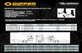 Válvulas Direccionales Manuales - Dipper Automatización Direccionales Manua… · c dipper automatizacion vÁlvulas direccionales manuales 3/2 y 512 posiciones. 3/2 3/2 3/2 22.5