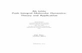 Ab initio Path Integral Molecular Dynamics: Theory and ... · Ab initio path integral molecular dynamics (AI-PIMD) [2–10], where no results from experiments are included in the