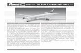 BOEING 787-8Dreamliner - Stanbridges · BOEING 787-8Dreamliner TM 04261-0389 2011 BY REVELL GmbH & Co. KG PRINTED IN GERMANY BOEING 787-8 DreamlinerTM BOEING 787-8 DreamlinerTM Die