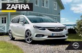 ZAFIRA - opel-niedersachsen.de · Der neue Zafira bietet die modernsten Entwicklungen der Fahrer-assistenz-Technologie für jederzeit sicheres Fahren. Die Opel Frontkamera1 mit Abstandsanzeige,