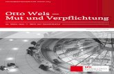 Otto Wels Mut und Verpflichtung - SPD-Bundestagsfraktion€¦ · otto wels — mut und verpflichtung 11 Otto Wels Rede ist die mutigste, die je in einem deutschen Parlament gehalten