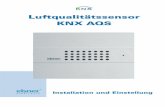 Luftqualitätssensor KNX AQS - Voltus · 2 Beschreibung Luftqualitätssensor KNX AQS • Stand: 24.09.2010 • Technische Änderungen und Irrtümer vorbehalten. 1. Beschreibung Der
