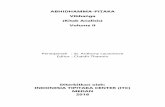 ABHIDHAMMA-PIṬAKA Vibhaṅga (Kitab Analisis) Volume II 2 Full.pdf · Analisis) Volume II, kitab kedua Abhidhamma-Piṭaka, di tahun 2018 ini, di bulan Waisak. Karena Kitab Vibhaṅga