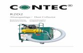 Absauganlage / Dust Collector¤chentechni… · Connect the R2D2 dust collector via the dust hose to the application, for example shotblaster, floor grinder or floor planer. Make