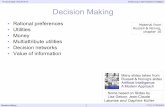Decision Making - Technische Universität Darmstadt · Decision Making TU Darmstadt, WS 2013/14 Einführung in die Künstliche Intelligenz