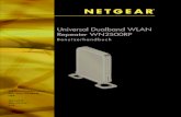 Universal Dualband WLAN Repeater WN2500RP€¦ · der Installationsanleitung für den Universal Dualband WiFi Range Repeater WN2500RPT, die im Lieferumfang enthalten ist, installieren