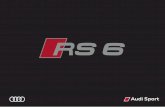 Katalog RS6 Avant | RS6 Avant performance - Audi€¦ · 8 Audi RS6 Avant Mehr Gefühl.. Geben Sie sich ruhig Ihrer Begeisterung hin – der Audi RS 6 Avant hat es verdient. Klare,