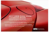2017 OEM Color Code Locations Guideca.ppgrefinish.com/getmedia/945cc962-8aa0-441e-9170-9facf55463… · 2017 Chrysler. Chrysler 2017 Passenger Cars and Trucks. Voitures et camions
