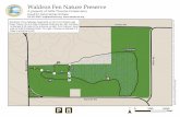 Waldron Fen Nature Preserve - Northern Michigan Land Trust · 2017-03-10 · Waldron Fen Nature Preserve Powell Rd Harbor Springs, Michigan 231.347.0991 ltc@landtrust.org A property