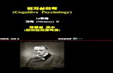 인지심리학 (Cognitive Psychology) - KOCWelearning.kocw.net/contents4/document/lec/2013/Hufs/... · 2013-10-11 · Anderson (2009, p. 183). Cognitive Psychology and Its Implications