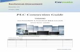 PLC Connection Guide - Cermate · 2.3.1勾選Serial S-Bus Port，否則將無法使用Serial S-Bus Port。 2.3.2在Serial Port : 中輸入要和觸控屏連線的Port號碼， 0=COM/PGU(這個port