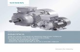 SIMOTICS - Nivihe - Distribuidor Oficial Siemens · 2017-08-01 · Los motores Siemens están dimensionados para funcionar normalmente con una elevación de temperatura clase B (130ºC).