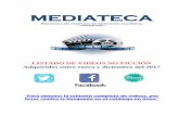 MEDIATECA - PUCP · 2019-03-27 · Cocalero Wilton Martinez Descripción: 1 videodisco (94 min.) Resumen: Un cultivador de hojas de coca llamado Evo Morales, viaja a través de los