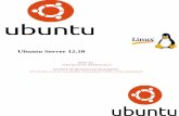 Ubuntu Server 12 - Weebly · Ubuntu Server 12.10 HOW TO : SERVIDOR DE IMPRESORAS EN ESTE SE REALIZA LO SIGUIENTE: En este how to se le va a enseñar como instalar CUPS y como administrar.
