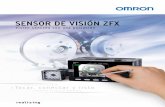 SENSOR DE VISIÓN ZFX - webddigital.comwebddigital.com/fabricantes/omron/pdf/vision/ZFX... · Este sensor de visión posibilita la configuración de varias inspecciones por imagen
