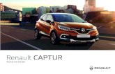 Renault CAPTUR · RENAULT, ELF’i tavsiye eder Kendi s n flar içinde yüksek otomobil teknolojisine sahip Elf ve Renault şehir için olduğu gibi dağl k araziler için de deneyimlerini