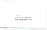 UFE-2011-zprava auditora · VGD Zpráva nezávislého auditora pro vedení instituce Ústav fotoniky a elektroniky AV CR, v. v. i. Název spoleönosti: Sídlo spoleénosti: Identifikatní
