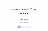 SAGEM F@st 800 (PPP) · SAGEM F@stŽ 800 (PPP) User Guide - 288021372-05 Page 0-2 Reproduction and communication prohibited without the written permission of EEE Pages 5. Installation