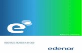 REPORTE DE RESULTADOS - Edenor · 5 Edenor S.A –Informe Resultados 2T ‘18 Las compras de energía aumentaron un 76,6% a ARS 5.786,9 millones en el segundo trimestre de 2018 comparado