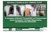 II Jornades d’Atenció Compartida en Pneumologia Asma ... · II Jornades d’Atenció Compartida en Pneumologia - Asma bronquial i Al·lèrgia Respiratòria AIS BARCELONA ESQUERRA