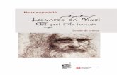 Dossier Leonardo Da Vincix - mNACTECLeonardo da Vinci: Els geni i els invents 4 Els objectes de l’exposició “Leonardo da Vinci. El geni i els invents” estan distribuïts segons