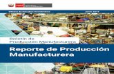 Boletín de Producción Manufactureracomitetextilperu.com/BoletinTextil/docs/prod.pdf · Refinación del petróleo Carne y productos cárnicos Metales preciosos y no ferrosos primarios