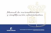 Agradecemos vuestra atención. - Castilla-La Mancha...Manual de racionalización y simplificación administrativa 3 ... deAcceso Electrónico de los Ciudadanos a los Servicios Públicos
